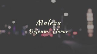 Video thumbnail of "Carla Morrison - Maleza (letra)"