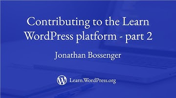 Contributing to Learn WordPress with code – part 2