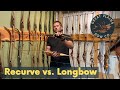 Recurve vs longbow  general overview