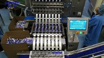 8-line check weigher for sachet packs#machine #packingmachine #checkweigher