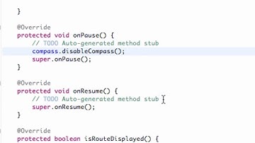 Android Developing Applications Tutorial 135 Compass and Map Controller