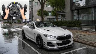 BMW M8 Competition | Forza Horizon 6 | Steering Wheel Gameplay screenshot 1