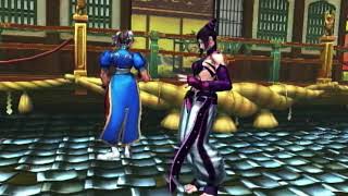 Juri & Chun Li Vs Lili & Asuka - Street Fighter X Tekken Gameplay