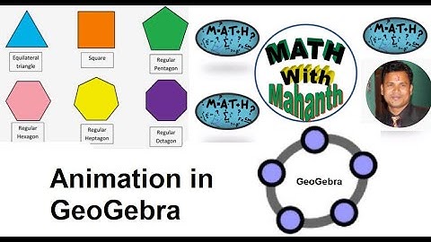 Regular polygon#Polygon with Slider#Regular Polygon in GeoGebra#GeoGebra Polygon#Polygon with slider