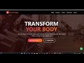 website for gym owner | services