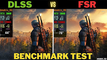 The Witcher 3 Next Gen | DLSS vs FSR BENCHMARKS TEST | RTX3080 | 4K