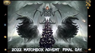 2022 Matchbox Advent Calendar FINAL Day