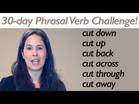 PHRASAL VERB CUT part 1