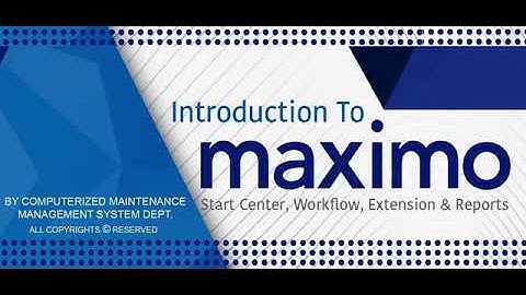 انشاء طلب خدمة create a service request by MAXIMO SR