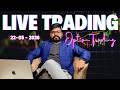 Live Trading Nifty and Sensex Options | Live Option Trading 22nd May, 2026