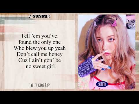 SUNMI (선미) - "YOU CAN'T SIT WITH US" (Easy Lyrics)