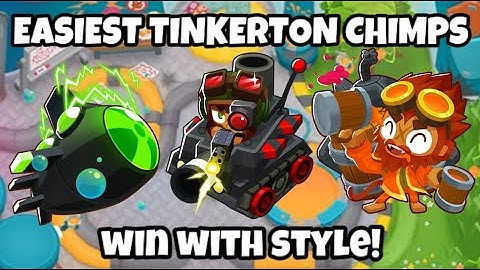 YOU ASKED! - BTD6 TINKERTON BLACK BORDER GUIDE!!! - NO MICRO, NO MONKEY KNOWLEDGE, EASY ABILITIES!!!