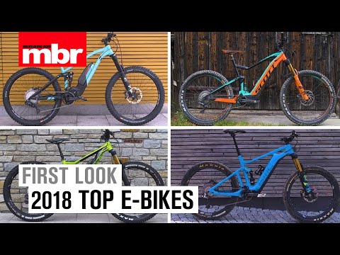 5 of the Hottest E-Bikes for 2018 | MBR
