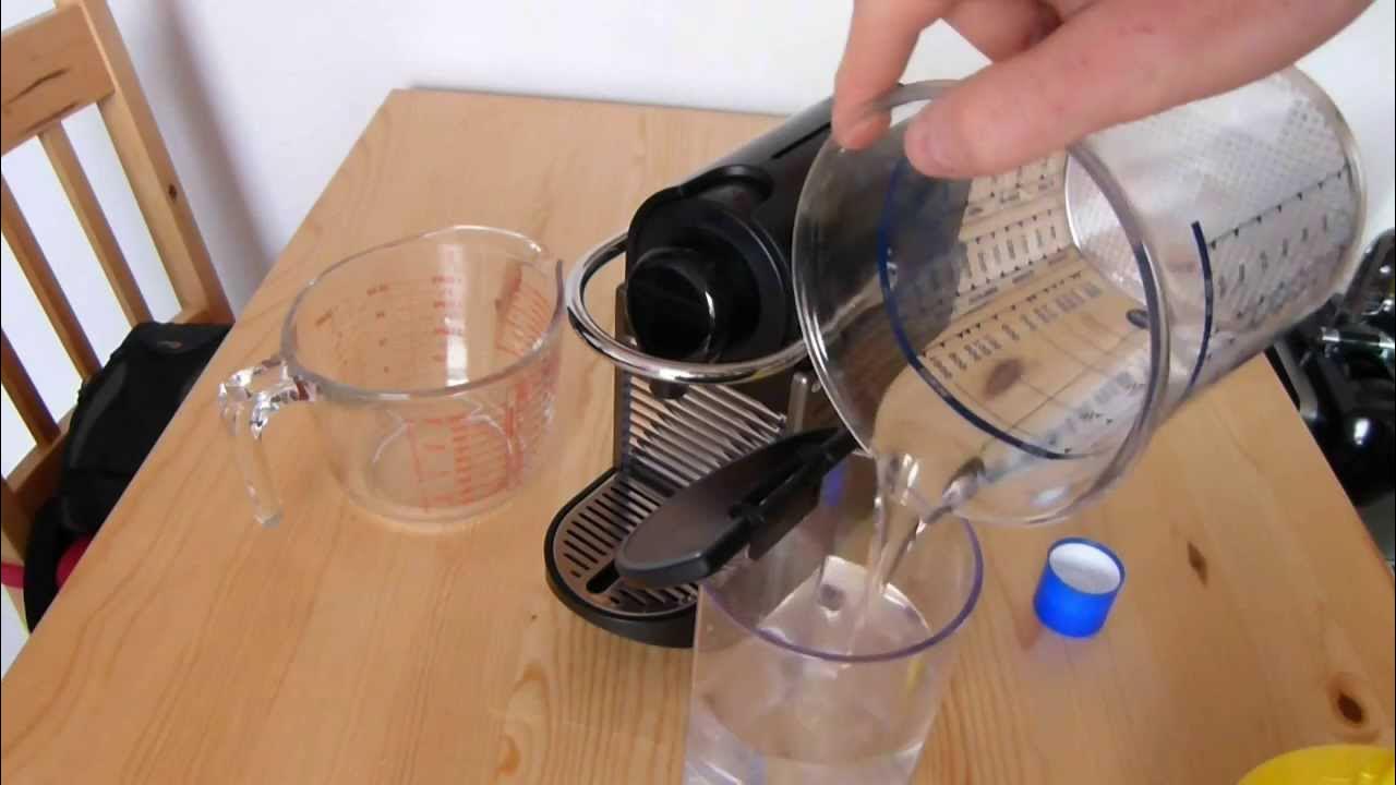 Anleitung Entkalkung Nespresso Pixie XN3005 Krups / descaling