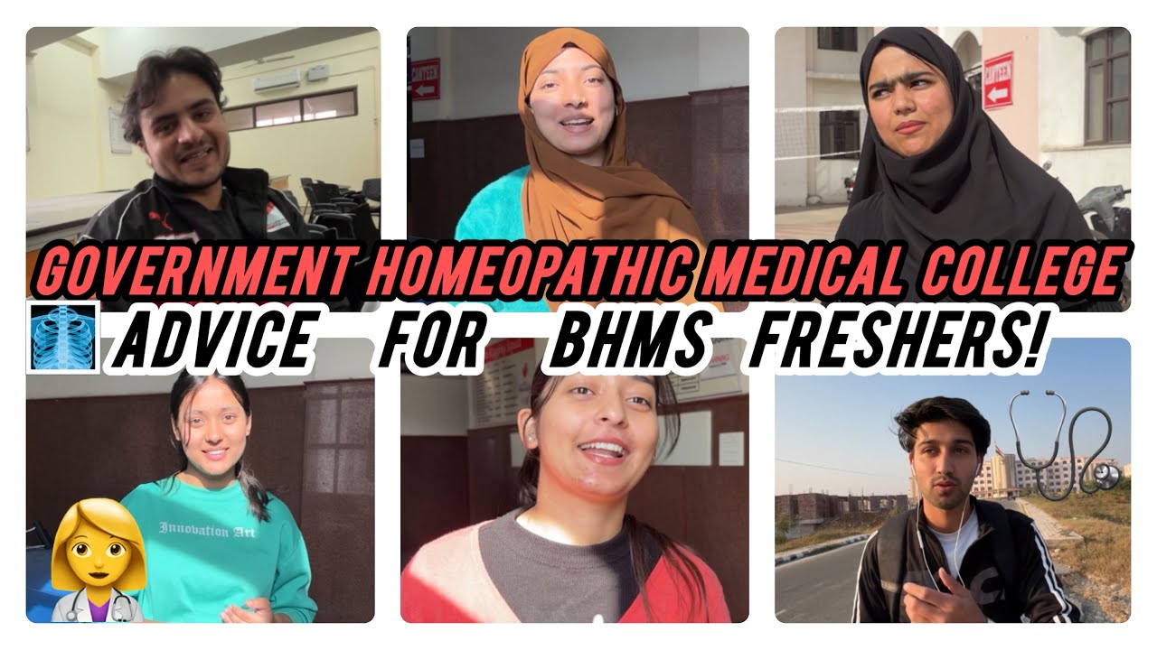 Advice for BHMS Freshers ! 