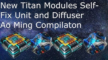 New Titan Modules Diffuser and Self-fix unit Plus Ao Ming Compilation. War Robots Test Server.