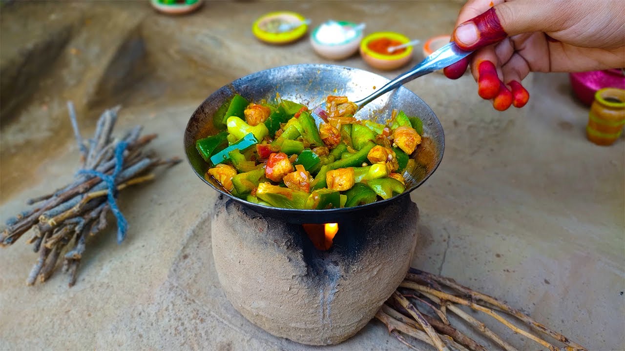 Shimla Mirch Chicken Recipe Shimla Mein Chicken Recipe My Mini shimla-mirch-chicken-recipe-shimla-mein-chicken-recipe-my-mini