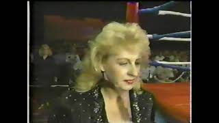 Misty Blue Simms vs Judy Martin Chop's LPWA TV matches #3 1/90