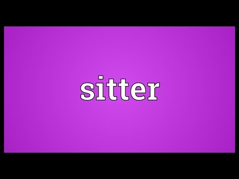 Sitter Meaning