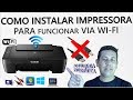 Como Instalar Impressora WI-FI Canon MG3010