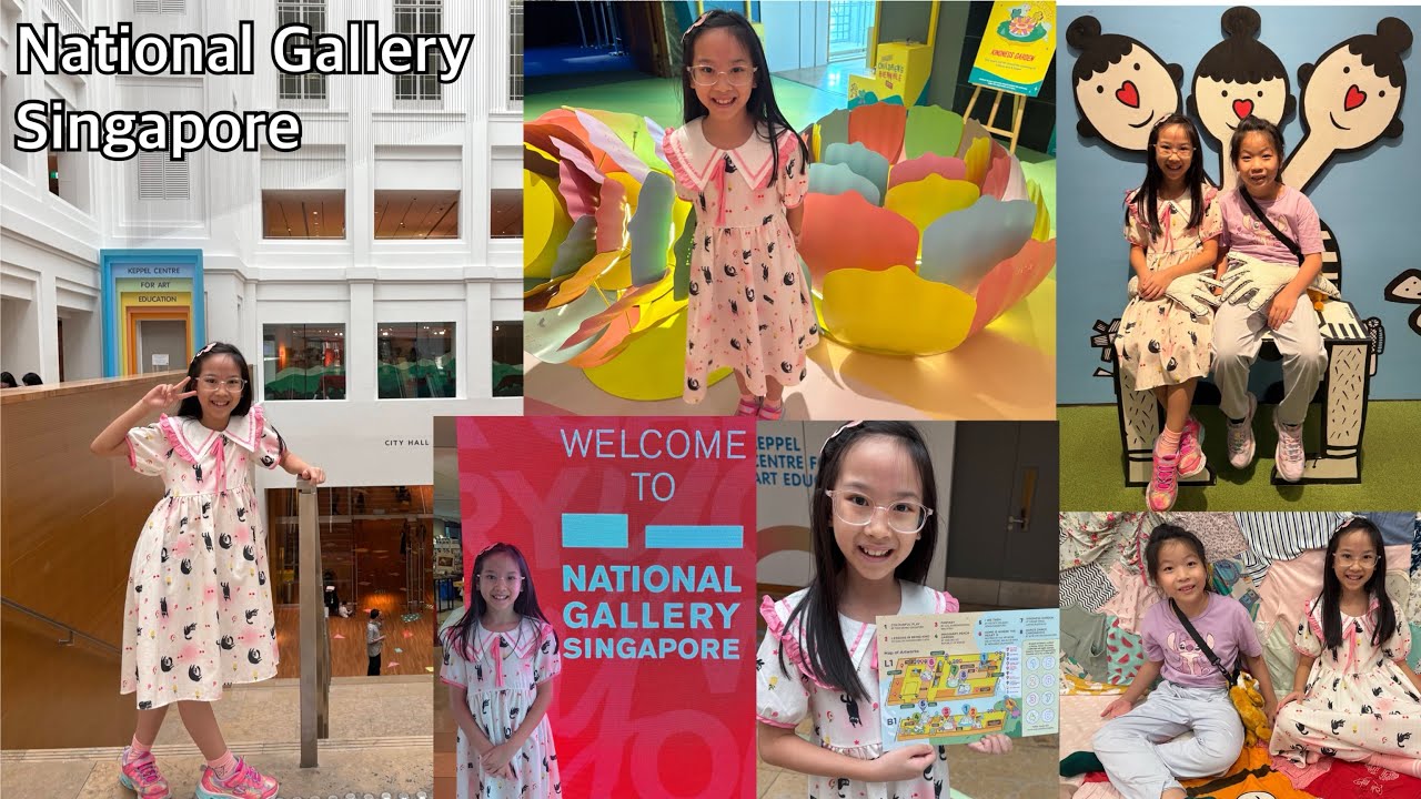 Ep415 National Gallery Singapore Children's Biennale นิทรรศการสำหรับเด็กเข้าชมฟรี