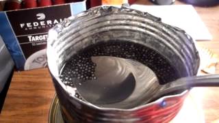 Wax Slug Making Melting Pot Setup