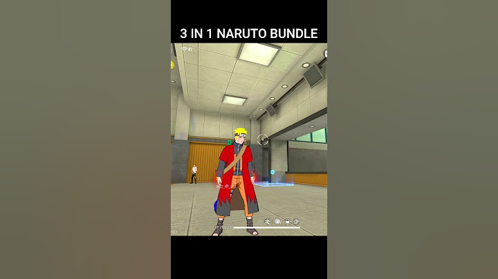 Naruto's New Clothes Bundle 🔥 3 in 1 Bundle | Naruto Ascension Event #freefire