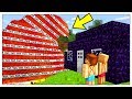ONDA GIGANTE DI TNT CONTRO BASE DI OSSIDIANA! - Minecraft ITA