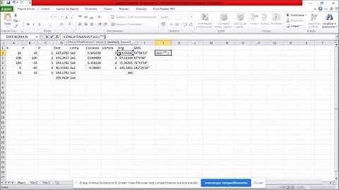 Excel fácil: Conversão graus decimais para graus minutos e segundos