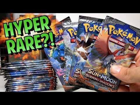 *INSANE PULLS* OPENING 20 POKEMON BURNING SHADOWS BOOSTER PACKS!!