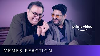 Arshad Warsi & Boman Irani React to their Popular Memes | Amazon Prime Video