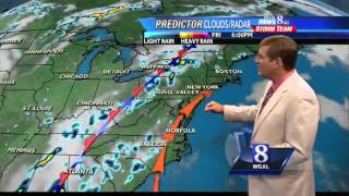 Are more showers on radar for Friday?