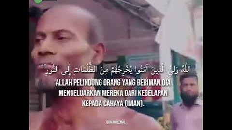 Orang gila bagladesh saat membaca ayat al quran