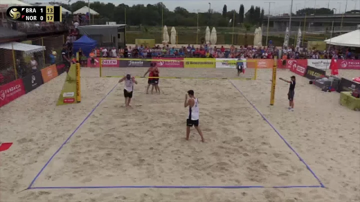 Mol.H/Berntsen (NOR) vs. Alison/Andre (BRA) FIVB W...