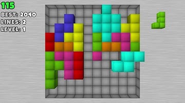 TetroCrate: 3D Block Puzzle gameplay (v 1.1 beta 4) - Revolver Mode