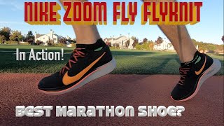 nike zoom fly flyknit for marathon