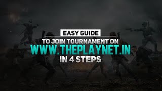 HOW TO JOIN TOURNAMENT ON THEPLAYNET | EASY FOUR STEP GUIDE | TUTORIAL #jointournament #esports #tpn