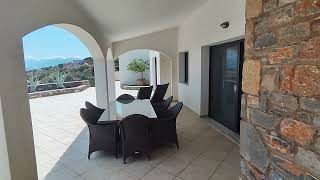 HEL66 - Spacious 4 bedroom private villa with impressive sea views. Outside the villa