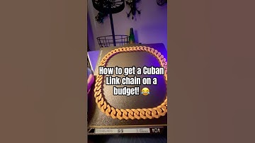 How to get a Cuban link Chain on a budget! 3D print one! ​⁠@BambuLab #cubanlinkchain #cubanlink