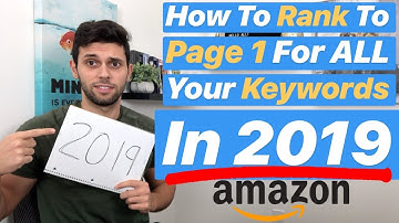 NEW 2019 Get Your Amazon Keywords To Page 1! Amazon FBA Keywords Updated Method