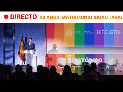 MATRIMONIO IGUALITARIO: ACTO CONMEMORATIVO por el 20º ANIVERSARIO de la ley | RTVE