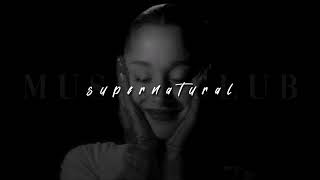 Ariana Grande, supernatural | sped up | Resimi