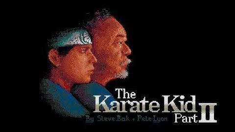 The Karate Kid Part II Review for the Commodore Amiga by John Gage