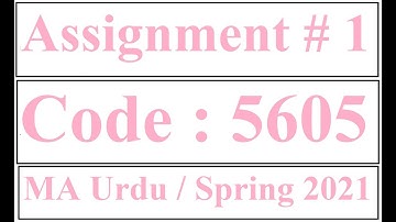 AIOU Solved Assignment No 1 Code 5605 spring 2021 | Baloch Academy