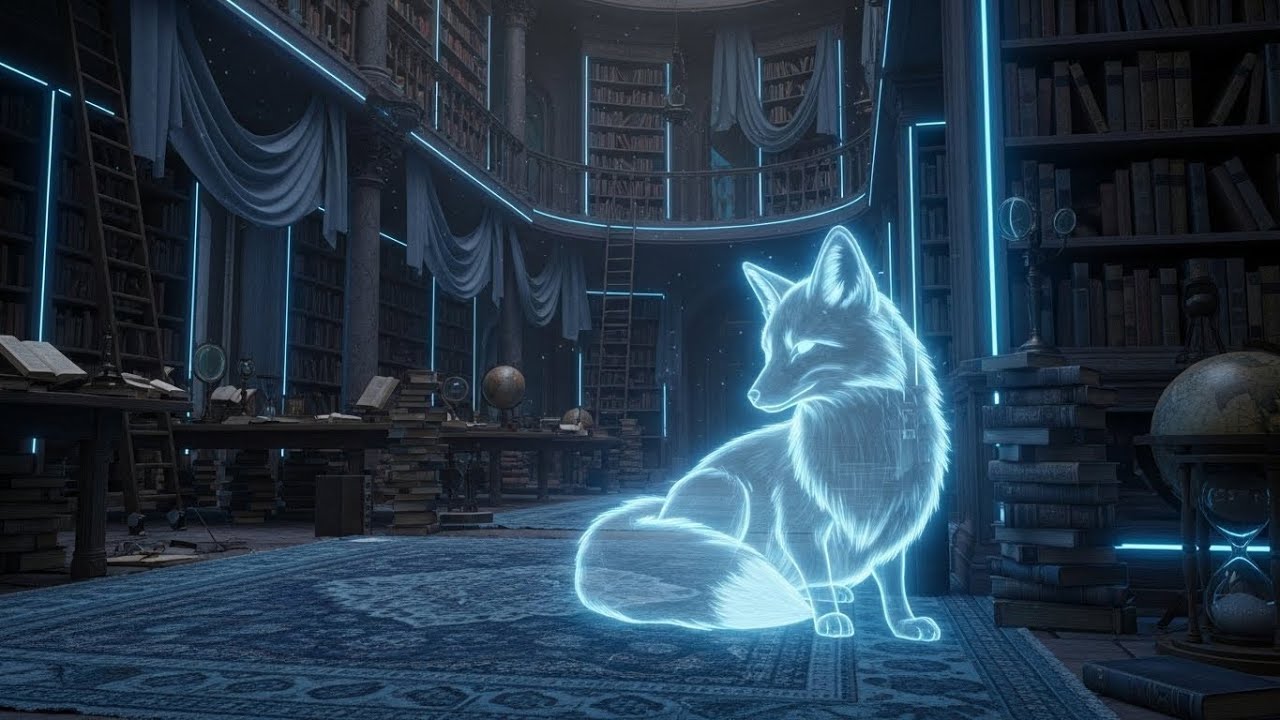 Mystical Library Calm Ambience | Deep Focus, Relax, No Vocals