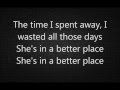 A better place - Silverstein (LYRICS)