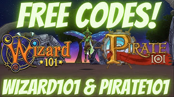🎁 2 FREE CODES! Wizard101 & Pirate101!