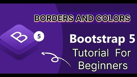 #4 BOOTSTRAP BORDERS AND COLOR | TUTORIAL IN TAMIL | #coding   #bootstrap5 #website #skills