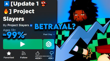 How Project Slayers BETRAYED Its Community...