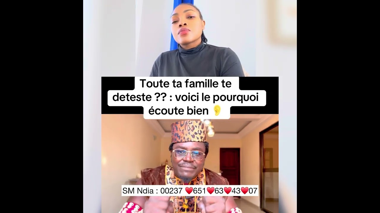 Voici pourquoi toute ta famille te déteste par SM Ndia luminaire 